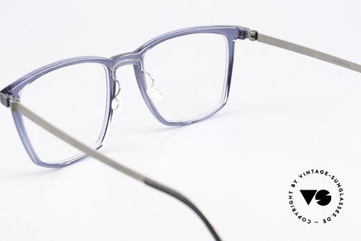 Lindberg 1260 Acetanium Large Vintage Frame Blue, this quality frame can of course be glazed as desired, Made for Men