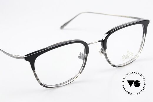 Clayton Franklin 615 Designer Frame From Japan, an unworn unisex model from the 2017 collection, Made for Men and Women