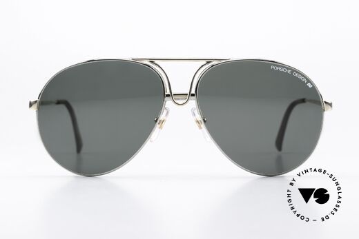 Porsche 5657 Two Sunglasses In One, unworn, LARGE size 63/15, Porsche case included, Made for Men