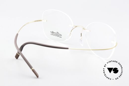 Silhouette 5541 Rimless Titanium Frame, unworn eyewear from 2019; minimalistic yet elegant, Made for Women