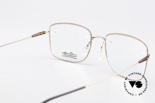 Silhouette 5500 Colorwave Core Accent Rings, timeless & interesting frame finish in bronze / brown, Made for Men and Women