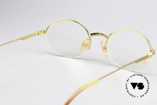 Cartier Manhattan Oval Luxury Glasses 90's, NO retro eyeglasses; an old original from app. 1998!, Made for Men and Women