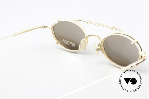 Matsuda 10139 Clip On Vintage Frame 90s, unworn rarity for people, who can appreciate this effort, Made for Men and Women