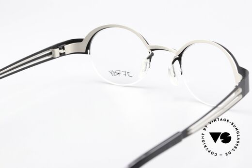 JF Rey JF2344 Oval Round Nylor Glasses, here is a semi rimless frame from 2010; unisex model, Made for Men and Women