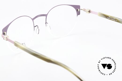 Bajazzo Candy 2 Semi Rimless Panto Frame, the frame can be glazed as desired (also varifocal), Made for Women