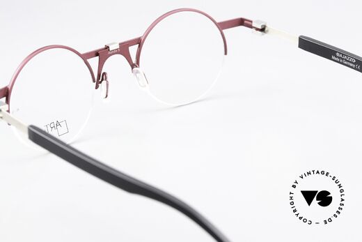 Bajazzo Rondo 3 Round Metal Frame Unisex, the frame can be glazed as desired (also varifocal), Made for Men and Women