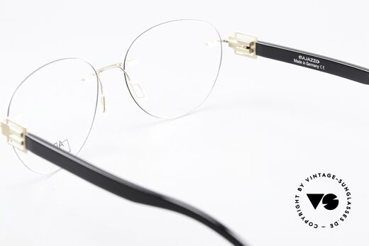 Bajazzo Uli 1 Ladies Gents Rimless Specs, the frame can be glazed as desired (also varifocal), Made for Men and Women