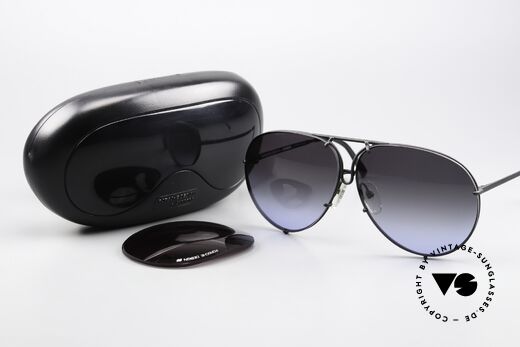 Porsche 5623 Customized Black To Blue, unworn item (including the original Porsche hard case), Made for Men and Women