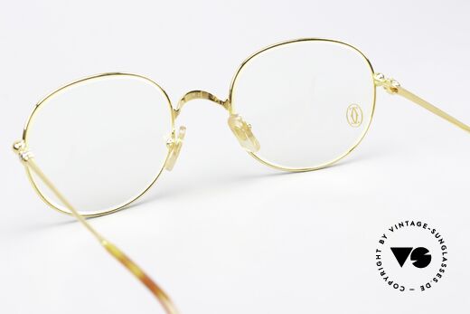 Cartier Antares - M 22ct Gold-Plated Frame, orig. demo lenses should be replaced with prescriptions, Made for Men and Women