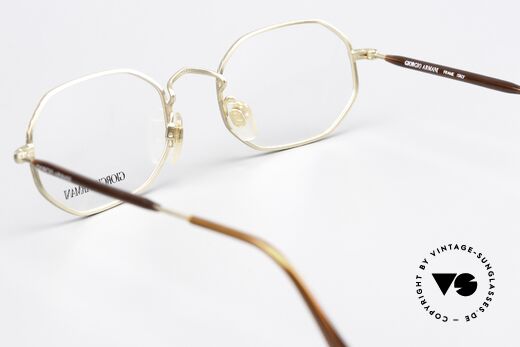 Giorgio Armani 182 Rare 80's Designer Frame, the frame (size 49/20) fits progressive (sun) lenses, Made for Men and Women