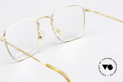 Giorgio Armani 137 Eyewear Classics 1990's, the frame can be glazed with progressive (sun) lenses, Made for Men and Women