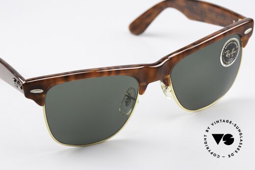 Ray Ban Wayfarer Max II Original USA Sunglasses, B&L Wayfarer Max II, 54mm, W0544, dark-havana, Made for Men