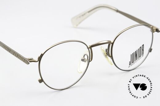 Jean Paul Gaultier 57-1171 90's Panto Designer Frame, DEMO lenses should be replaced with prescriptions, Made for Men and Women