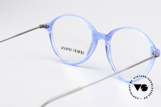 Giorgio Armani 374 90's Unisex Vintage Glasses, the demo lenses can be replaced with optical lenses, Made for Men and Women