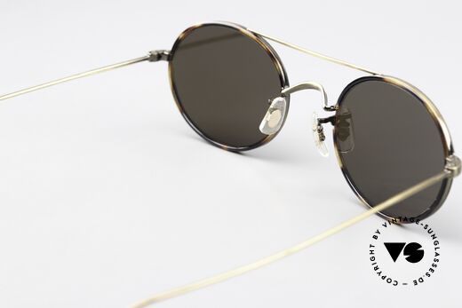 Oliver Peoples Shai Oval Sunglasses Titanium, the quality frame can be optically glazed as desired, Made for Men