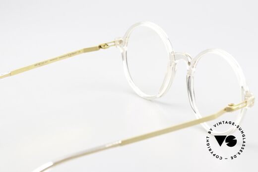 Mykita Tomkin Round Crystal Eyewear, reduced to 249€ (right temple with NANOOK misprint), Made for Men and Women