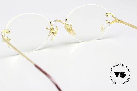 Cartier Scala 90s Frame Rare 52mm Size, therefore equally suitable for women & gentlemen, Made for Men and Women