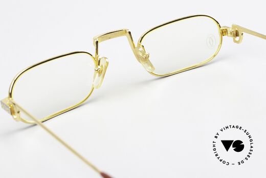 Cartier Demi Lune Santos - L Limited L Version From 1987, NO RETRO specs; an approx. 30 years old Cartier ORIGINAL, Made for Men and Women