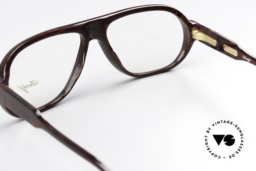 Davidoff 102 90's Men's Vintage Glasses, demo lenses can be replaced with optical (sun) lenses, Made for Men