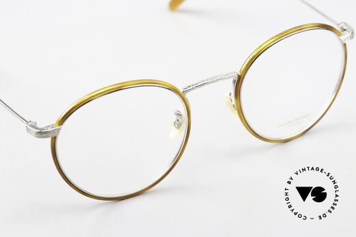 Oliver Peoples Colloff Metal Frame Acetate Rim, quality frame can be optically glazed as required, Made for Men and Women