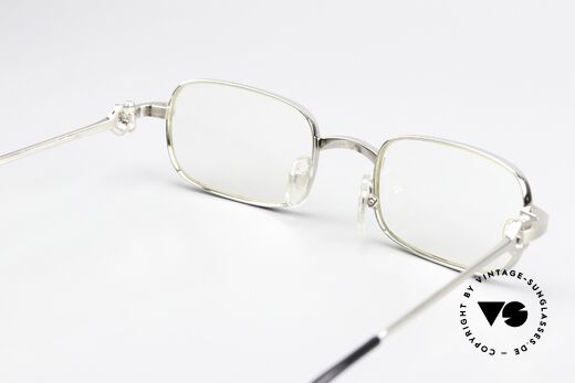 Cartier Dreamer 90s Frame Brushed Platinum, lens height is 30mm (varifocal / progressive lenses), Made for Men and Women