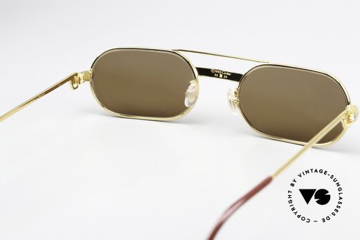 Cartier MUST LC - S Anti-Reflective Sun Lenses, NO RETRO eyewear; a 40 years old vintage ORIGINAL!, Made for Men and Women