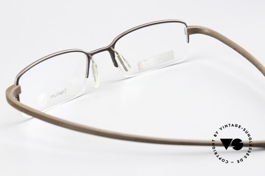 Tag Heuer 3203 Reflex Semi Rimless Titan Frame, unworn, titanium frame, with full orig. packaging, Made for Men