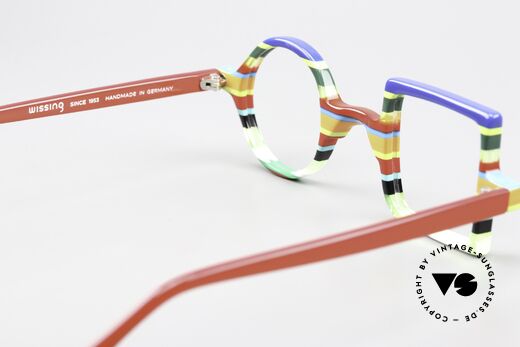 Wissing 2653 Eyeglasses For Art Lovers, characteristic, unmistakable, unique, Wissing, Made for Men and Women