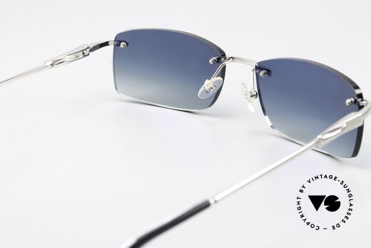 Fred Cayman F6 Rimless Sunglasses Square, therefore reduced to 599€ (several times more elsewhere), Made for Men