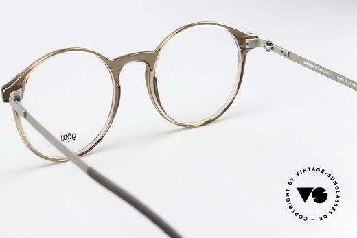 Götti Samsa Timeless Panto Eyewear, the orig. DEMO lenses can be exchanged as desired, Made for Men and Women