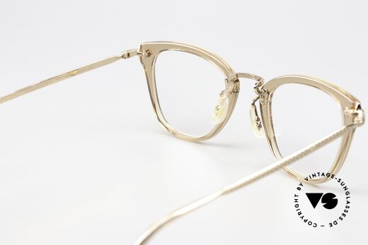 Oliver Peoples Keery Acetate Front Rose Temples, frame (acetate front) can be optically glazed as desired, Made for Women