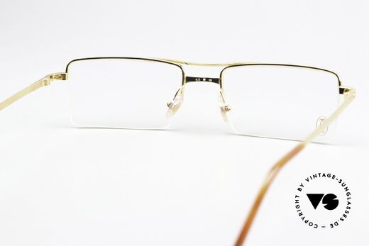 Cartier Semi T-Double Square Titanium Glasses, the Nylor titanium frame can be glazed optionally, Made for Men