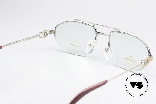 Machiavelli 24-40 80's Frame Gold & Platinum, unworn 80's single item with orig. Machiavelli case, Made for Men