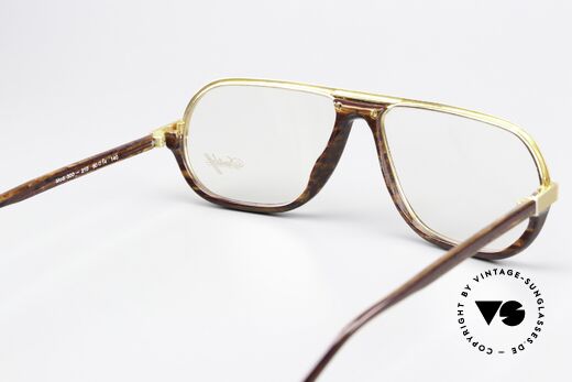 Davidoff 300 Noble 90's Men's Glasses, this old original (size 60/14) can be glazed optionally, Made for Men