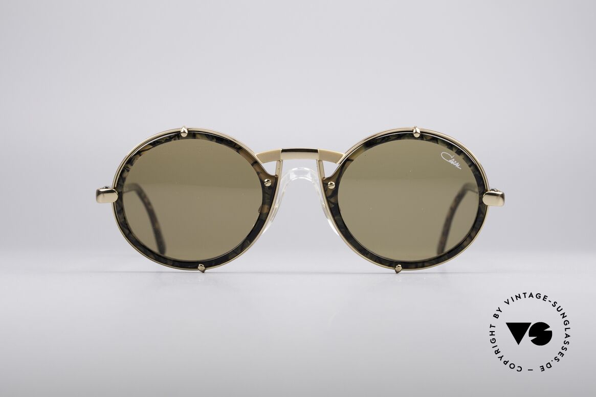 Cazal 644 Round 90's Sunglasses, vintage Cazal sunglasses from the early 1990's, Made for Men and Women