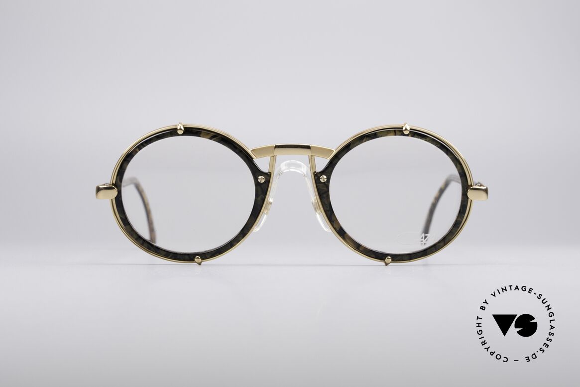 Cazal 644 Round 90's Eyeglasses, vintage Cazal eyeglasses from the early 1990's, Made for Men and Women