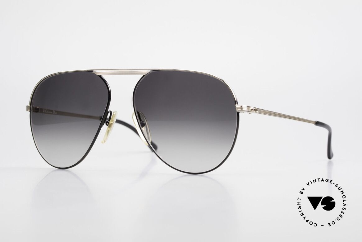 Sunglasses Christian Dior 2536 Rare 80's XXL Vintage Shades
