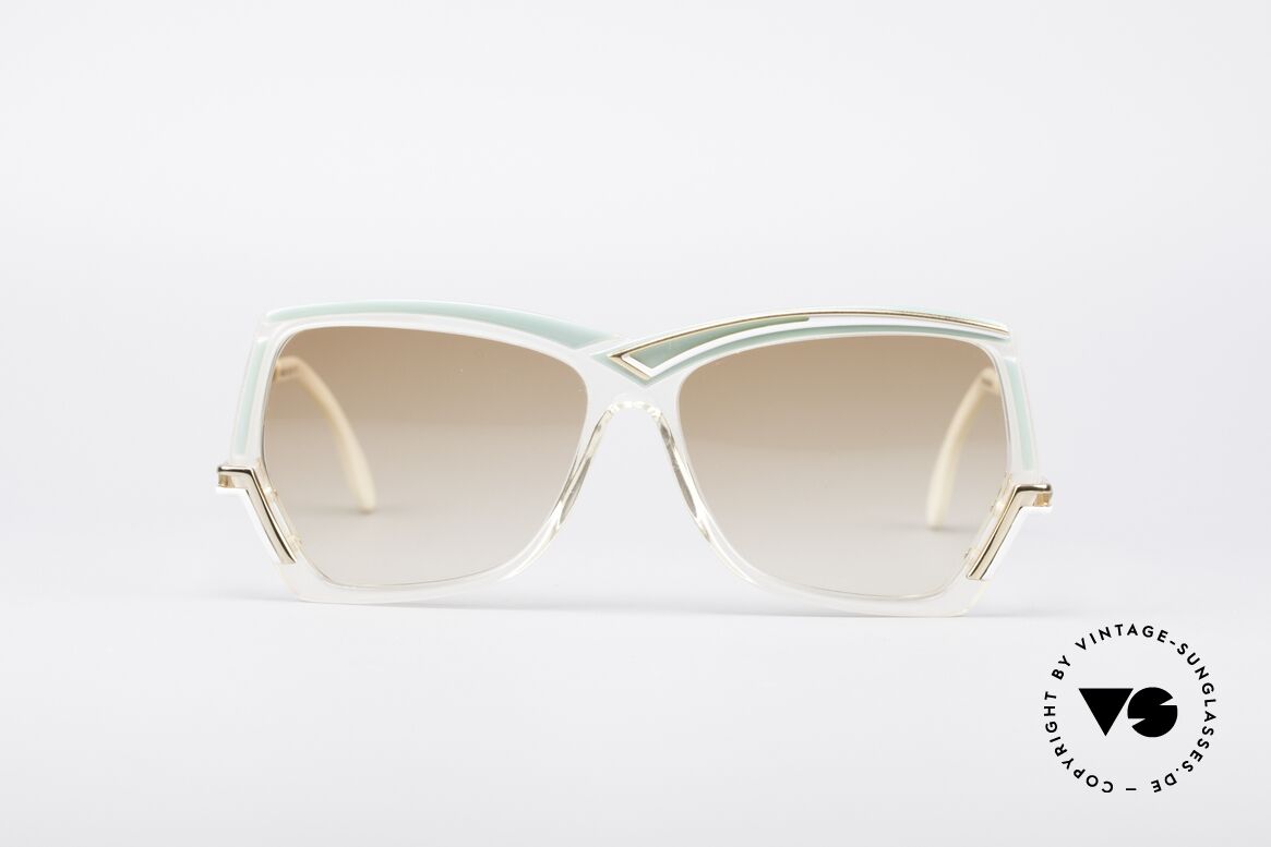 Cazal 178 Extraordinary Sunglasses, absolutely unique piece by CAri ZALloni (CAZAL), Made for Women