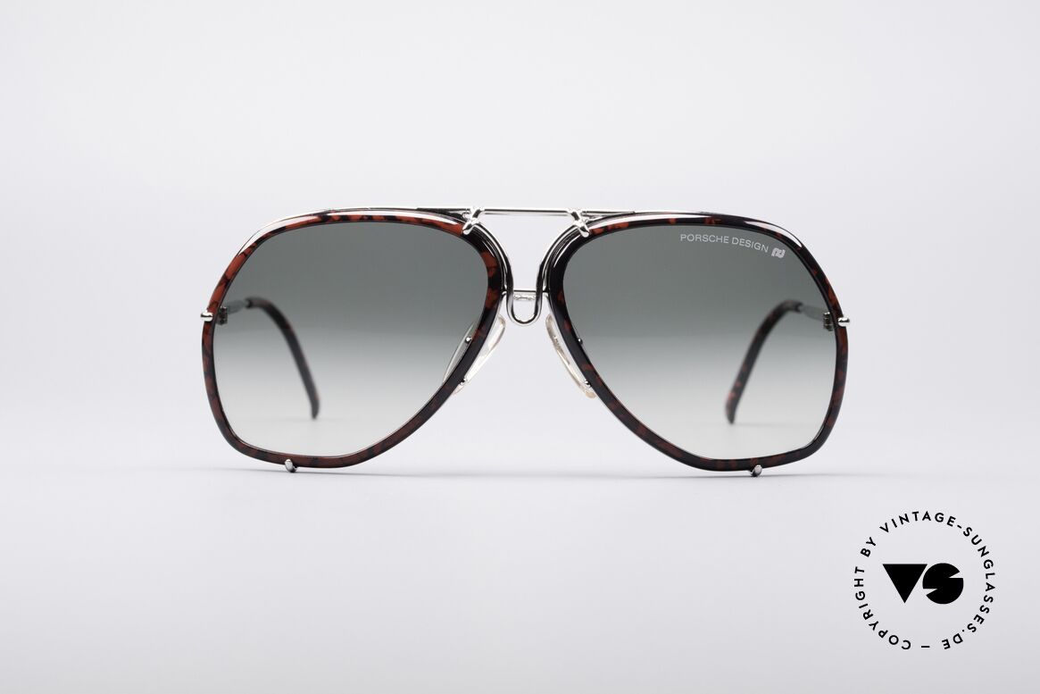 Porsche 5637 Military Style 80's Shades, sporty inventive 80's sunglasses by PORSCHE CARRERA, Made for Men