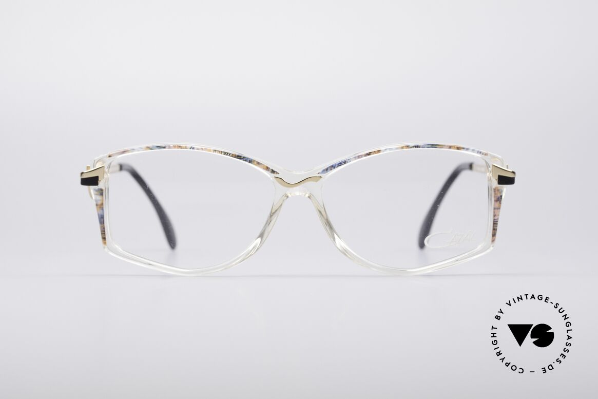 Cazal 369 90's Ladies Designer Glasses, interesting Cazal design of the mid 90's; true vintage!, Made for Women