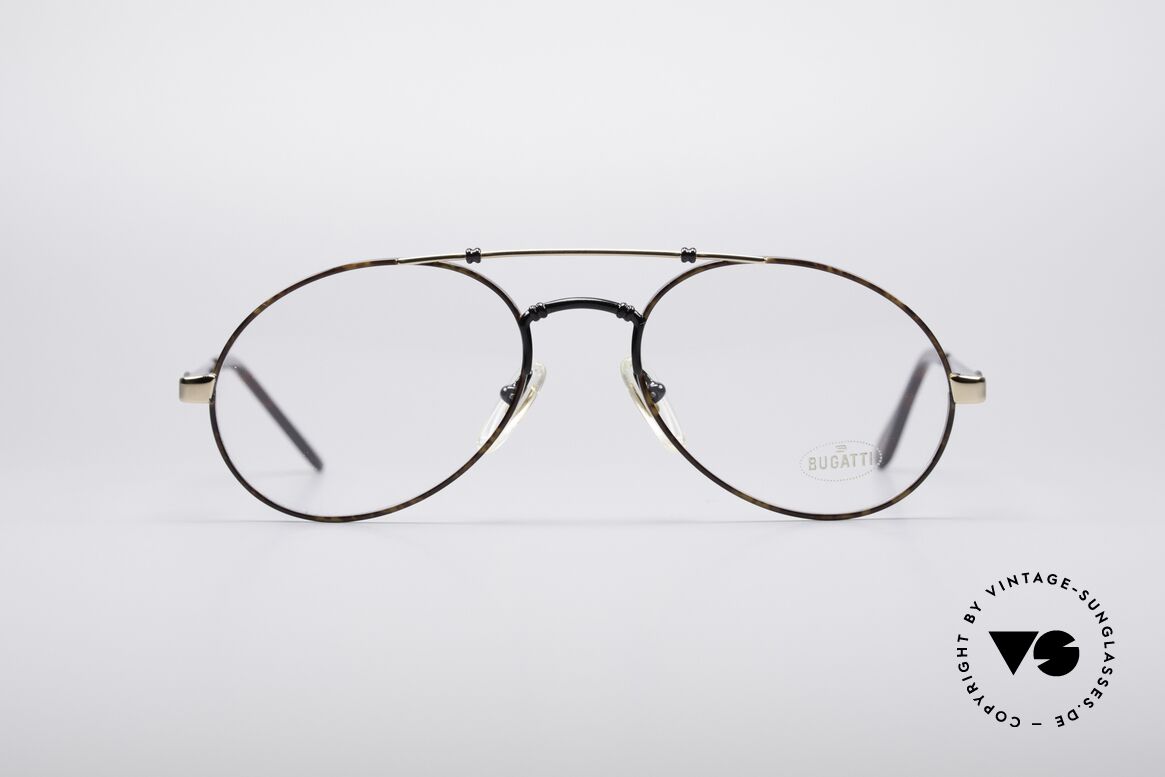 Bugatti 18557 Men's 80's Eyeglasses, very elegant designer eyeglass-frame by BUGATTI, Made for Men