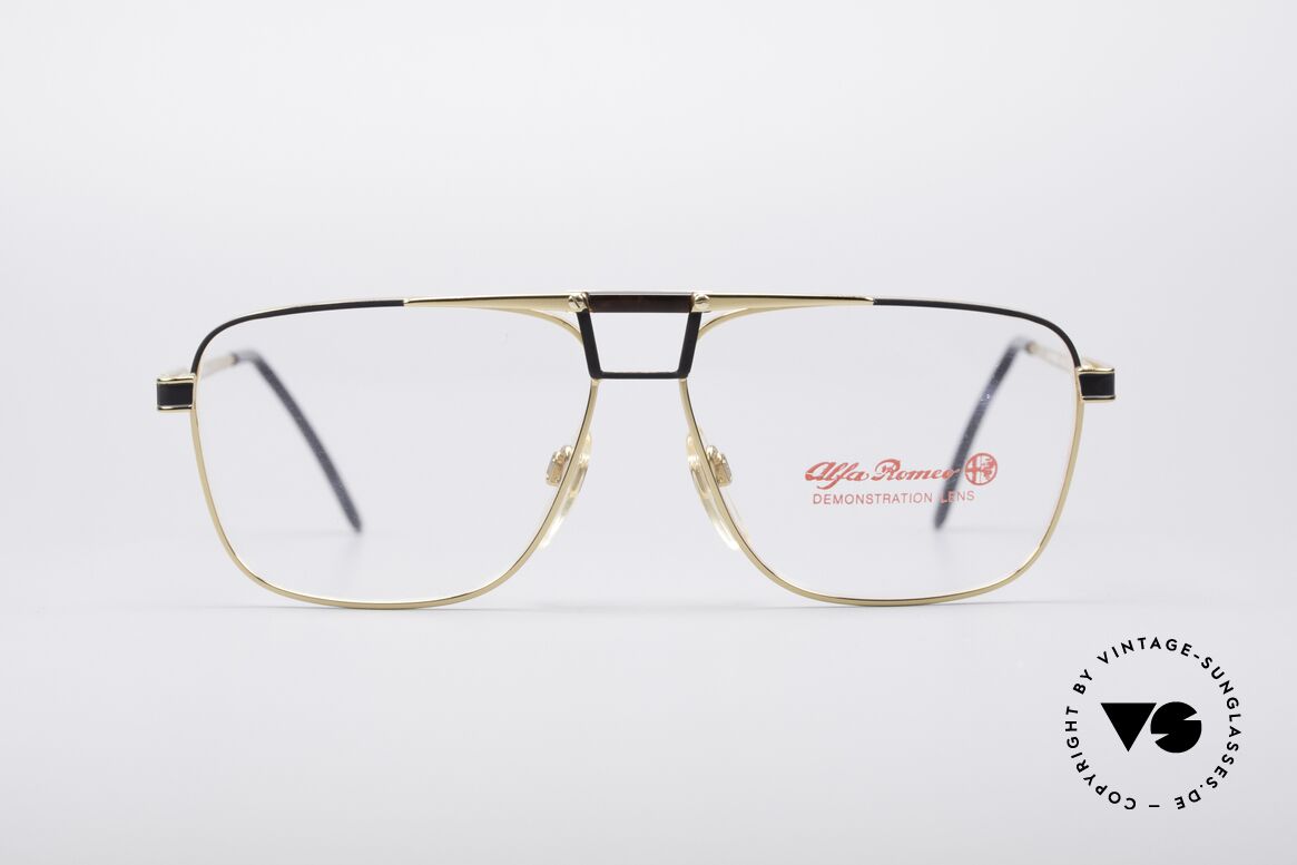 Alfa Romeo 119-603 Classic 80's Glasses, classic Italian vintage designer glasses by Alfa Romeo, Made for Men