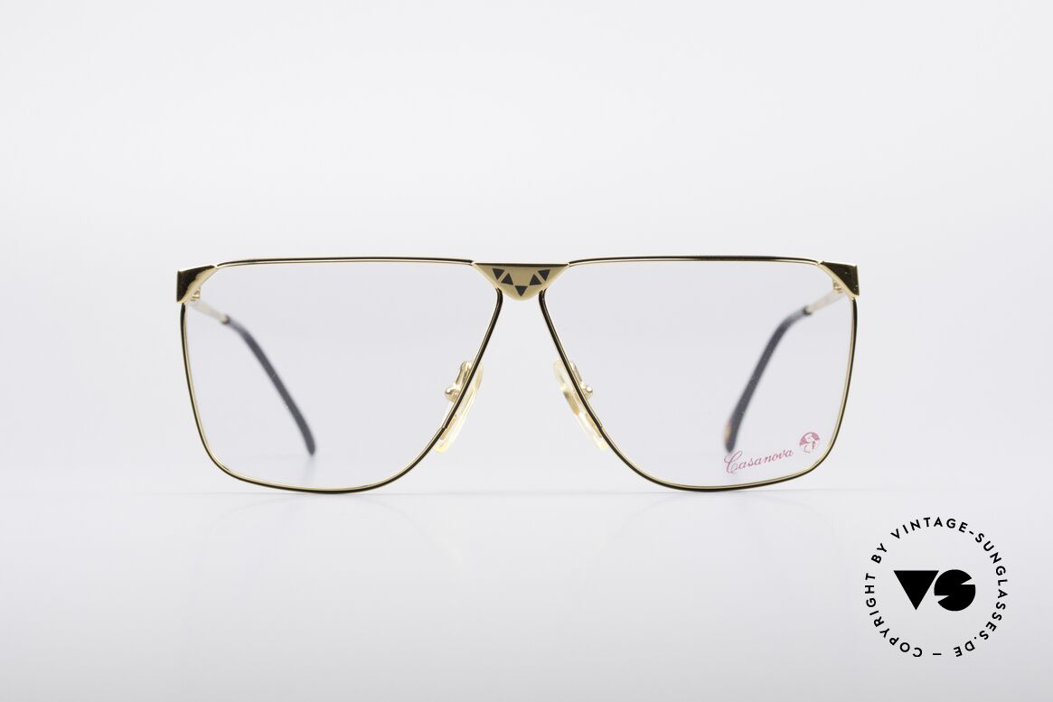 Casanova NM9 No Retro 80's Vintage Glasses, striking vintage Casanova glasses from around 1985, Made for Men