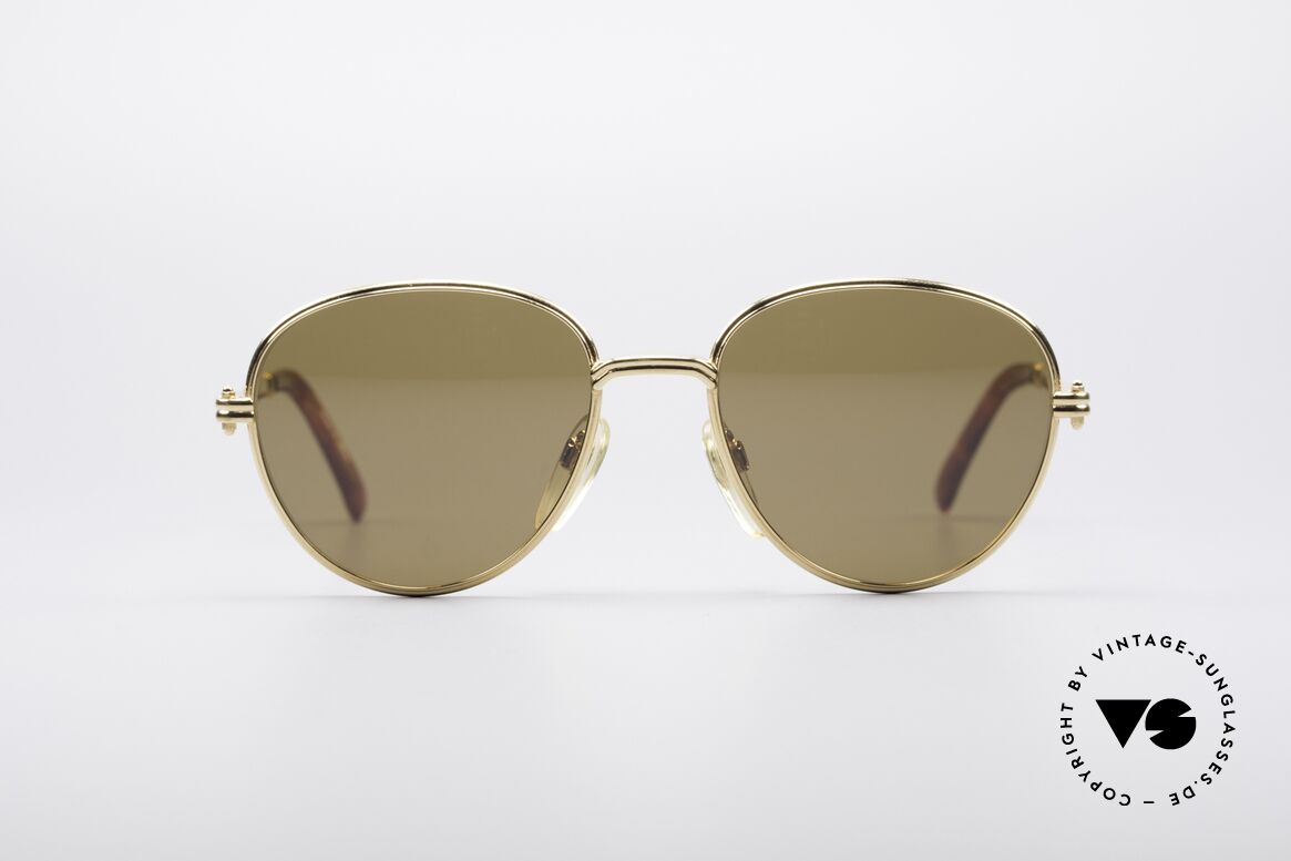 Gerald Genta NC09 Round Gold Plated Shades, GÉRALD GENTA = famous for extraordinary watches, Made for Men