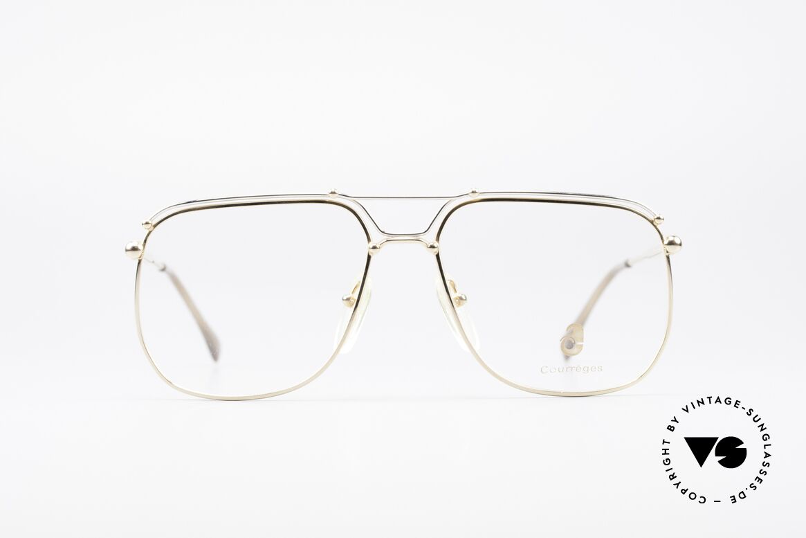 Courreges 872 80's Men's Glasses, exclusive vintage glasses by André Courrèges, Made for Men