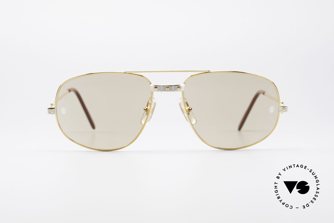 Cartier Romance Santos - L Luxury Shades, mod. "Romance" was launched in 1986 and made till 1997, Made for Men