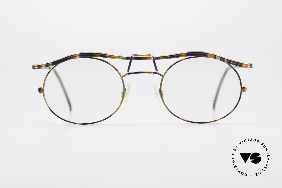 Cazal 1110 - Point 2 90's Industrial Eyeglass-Frame, 1110: one of the top-models of the Cazal 'Point 2' series, Made for Men