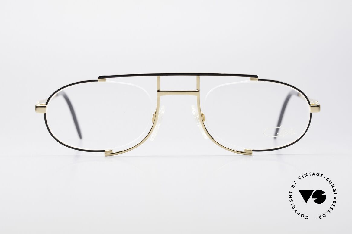 Cazal 753 90's Designer Eyeglass-Frame, oval vintage Cazal eyeglass-frame from 1992/93, Made for Men