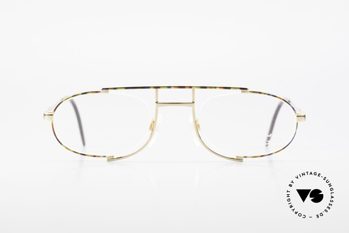 Cazal 753 Rare 1990's Designer Glasses, oval vintage eyeglass-frame by CAZAL from 1992, Made for Men