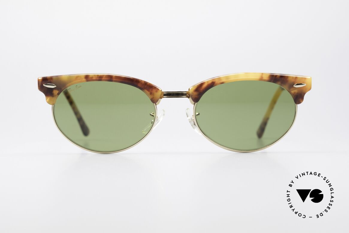 Ray Ban Clubmaster Oval 80's Bausch & Lomb Shades, old original 1980's sunglasses by RAY-BAN, USA, Made for Men and Women